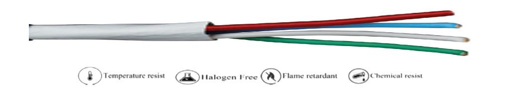 MULTI-CORE PTFE UNSHIELDED CABLE