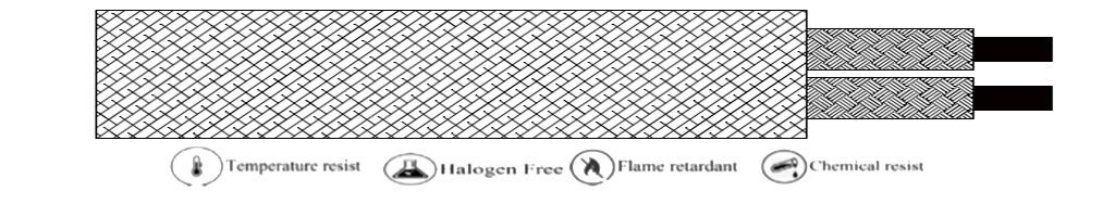 (SENSOFLEX 1100) High temperature yarn-High temperature yarn